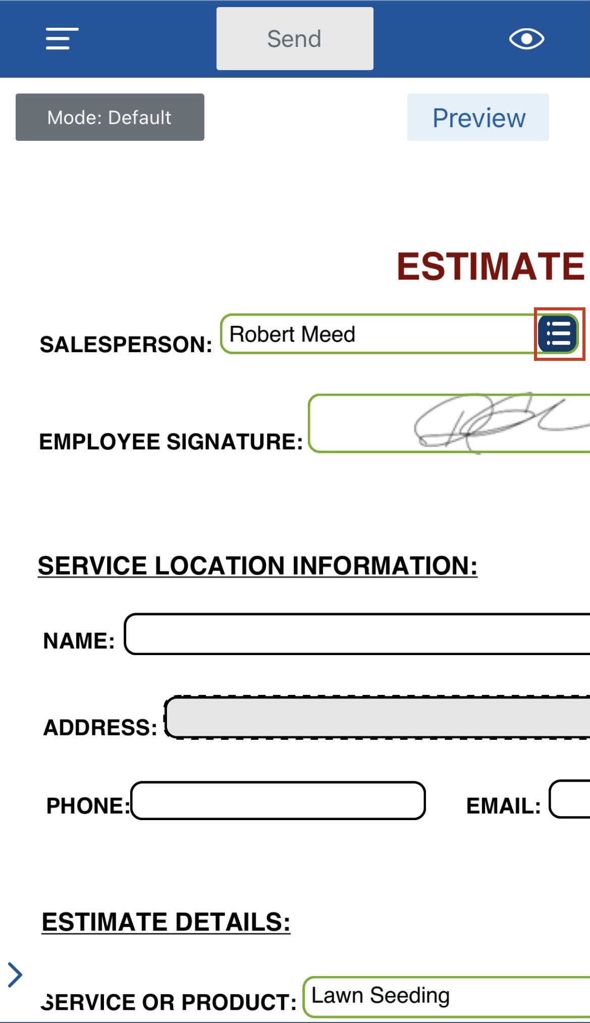 Using Forms Manager in PestPac Mobile App